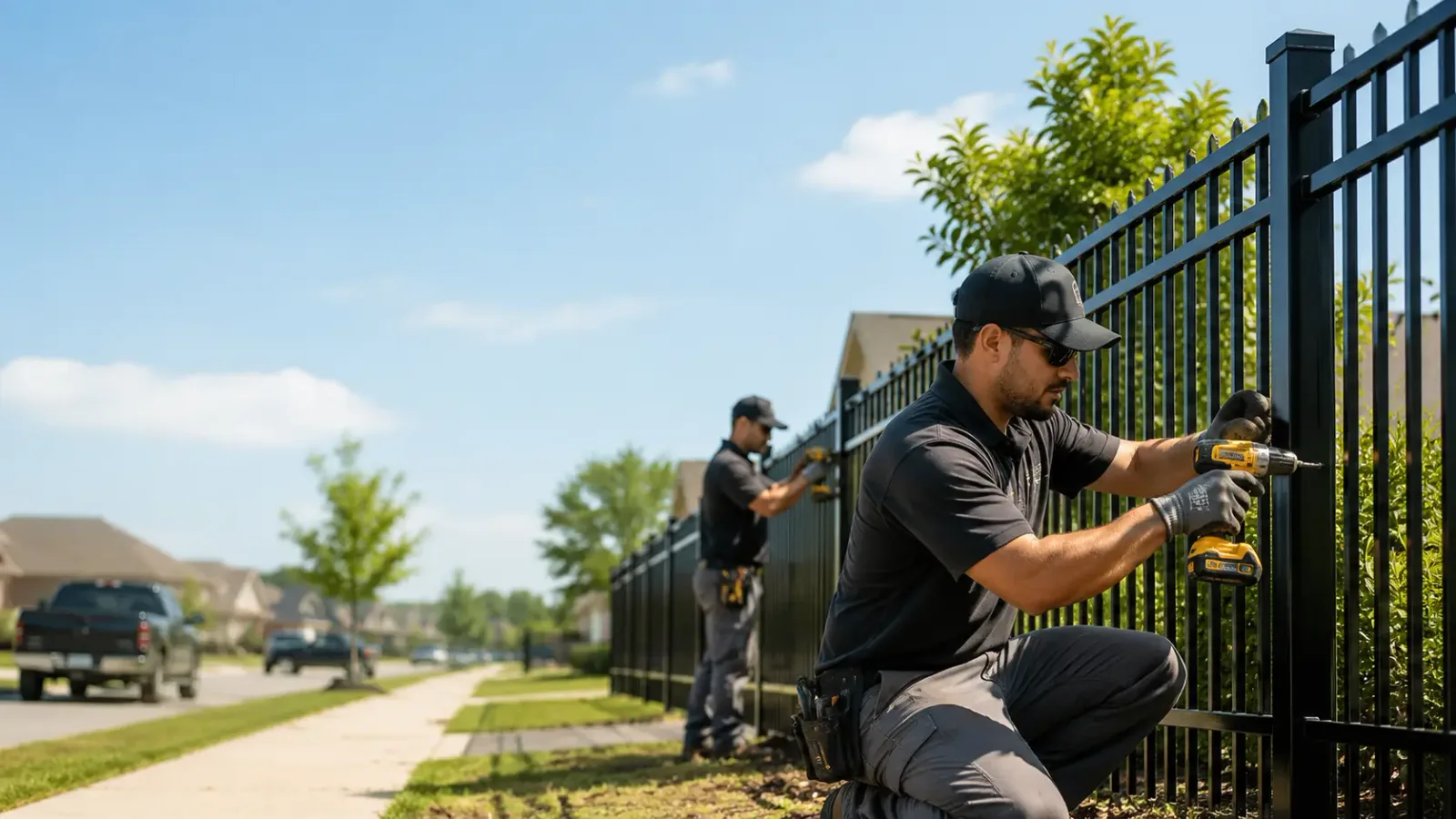 Metal Fence Installation in Chino Hills, CA